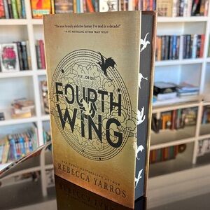 Fourth Wing Hardcover Book w/ Sprayed Edges